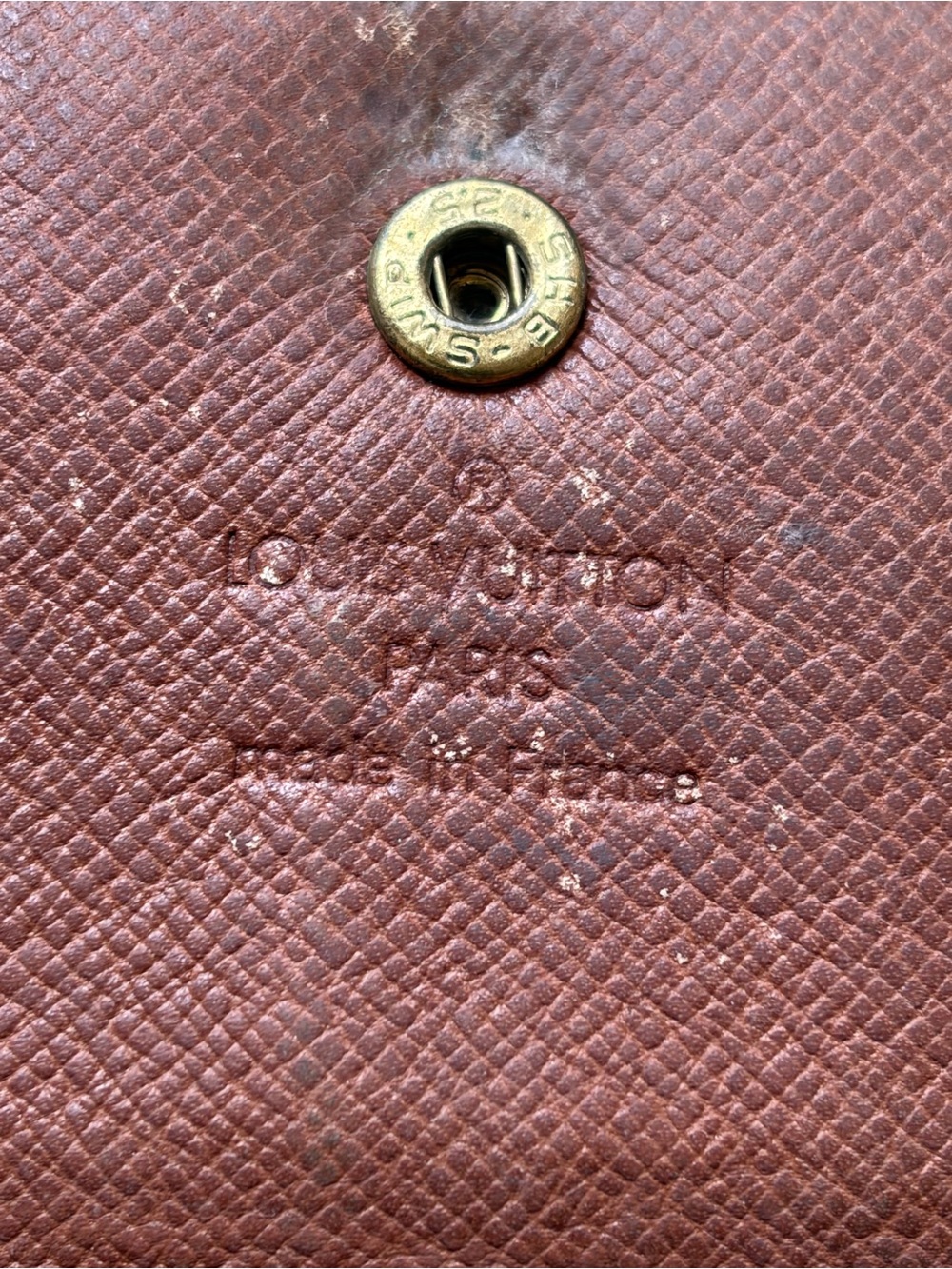 Louis Vuitton Monogram Long Wallet Authentic 1991 DateCode France - Picture 8 of 11